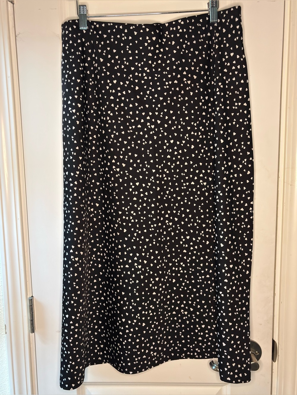 Midi Satin Skirt